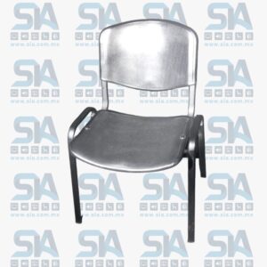 01.- Silla Ejecutiva Plástica (Negro)