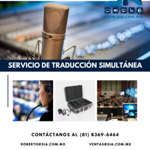 Equipo de Traducción Simultanea 1 Set